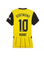 Borussia Dortmund Julian Brandt #10 Hjemmedrakt Dame 2024-25 Korte ermer